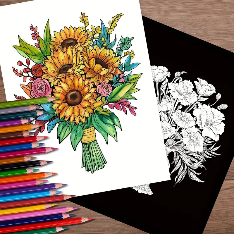 Livre de coloriage art thérapie
