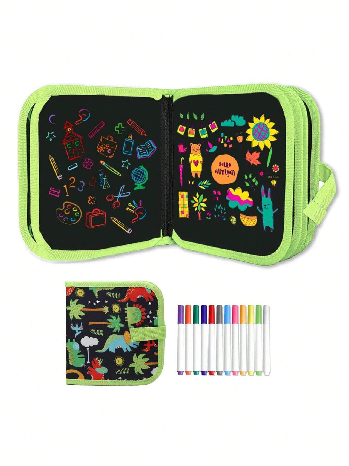 Carnet de Dessin Effaçable pour Enfants