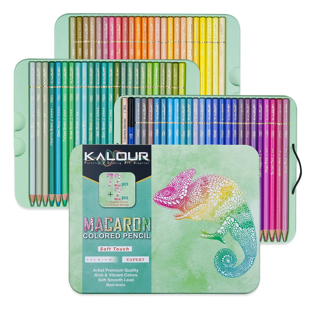 Crayons de couleur Métalliques Premium