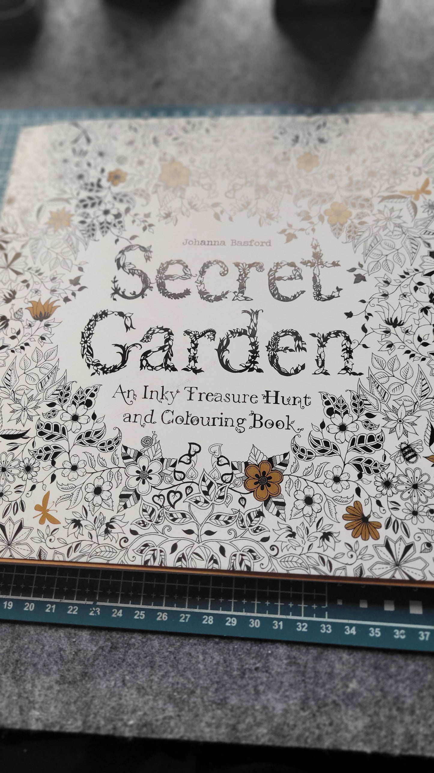 Cahier de coloriage Secret Garden