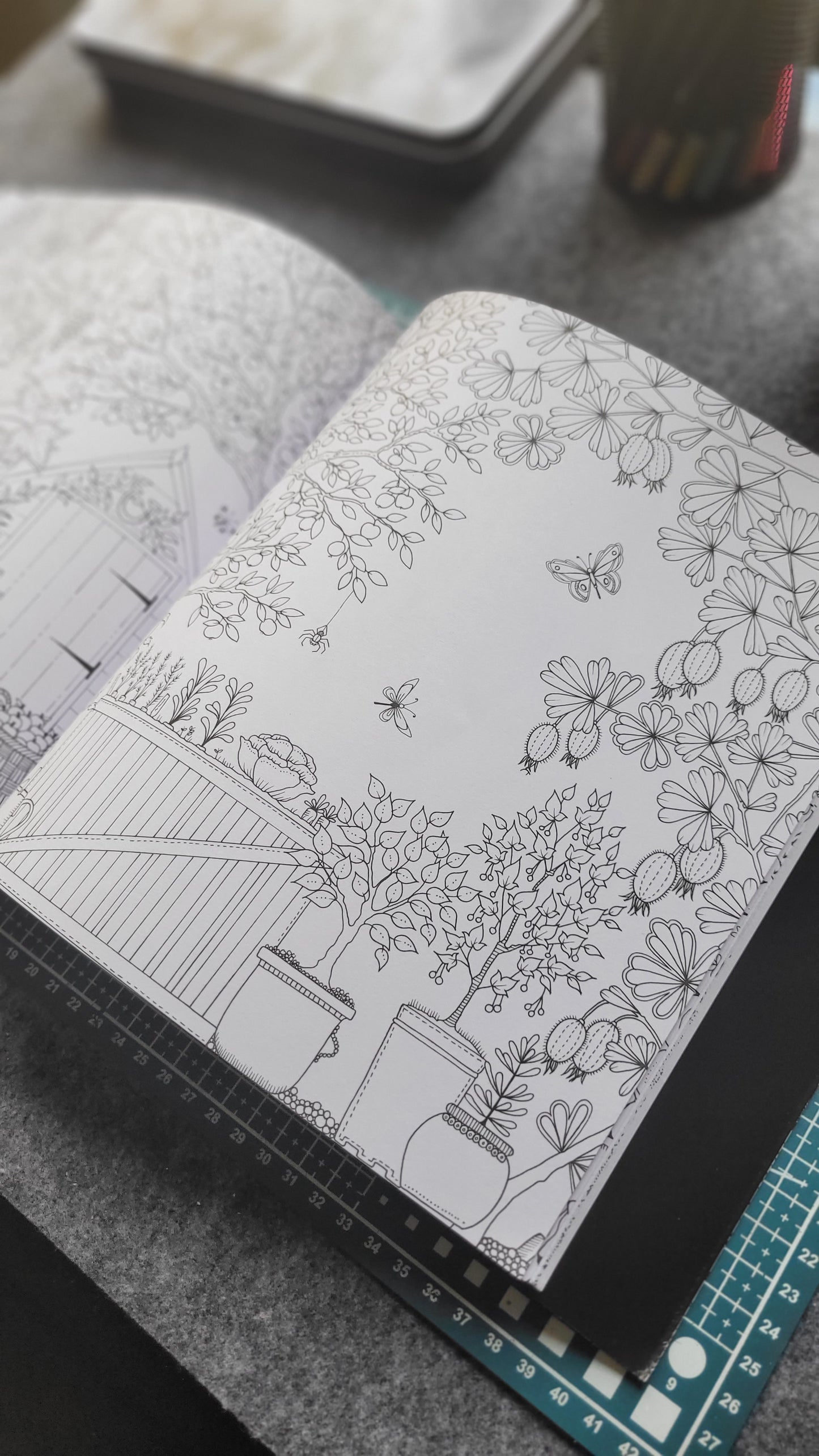 Cahier de coloriage Secret Garden