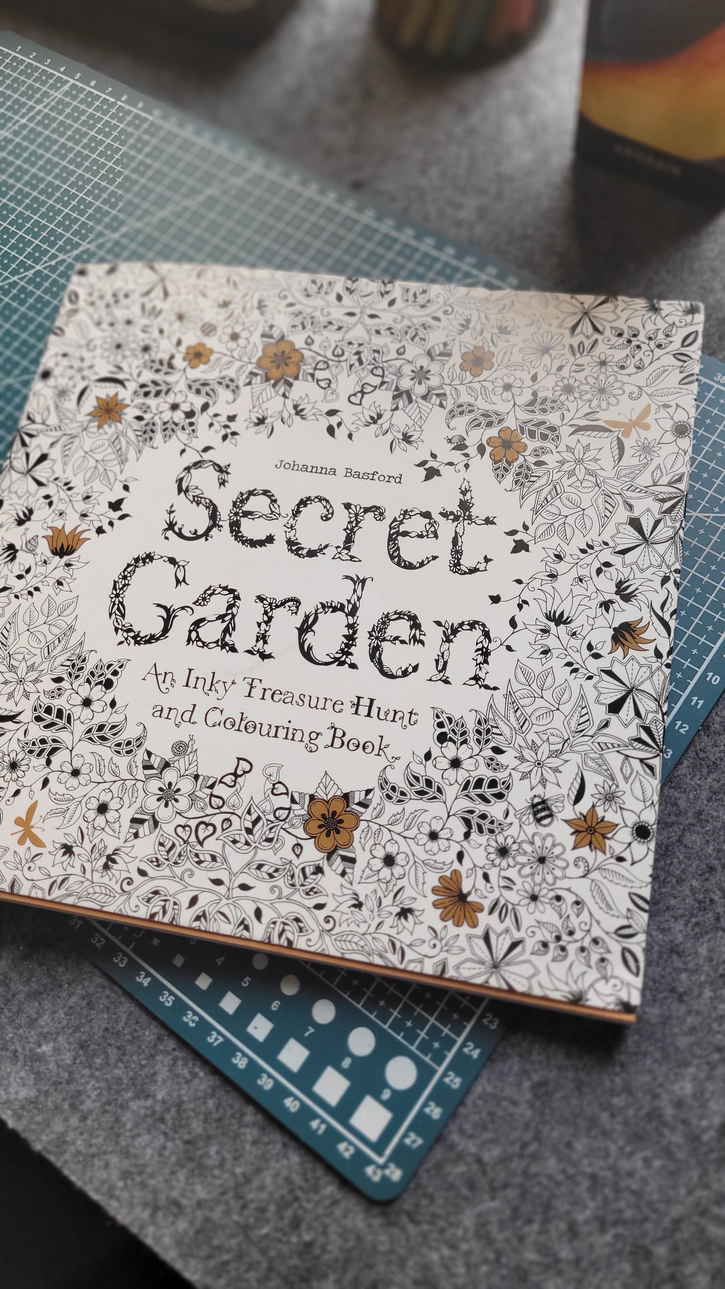 Cahier de coloriage Secret Garden