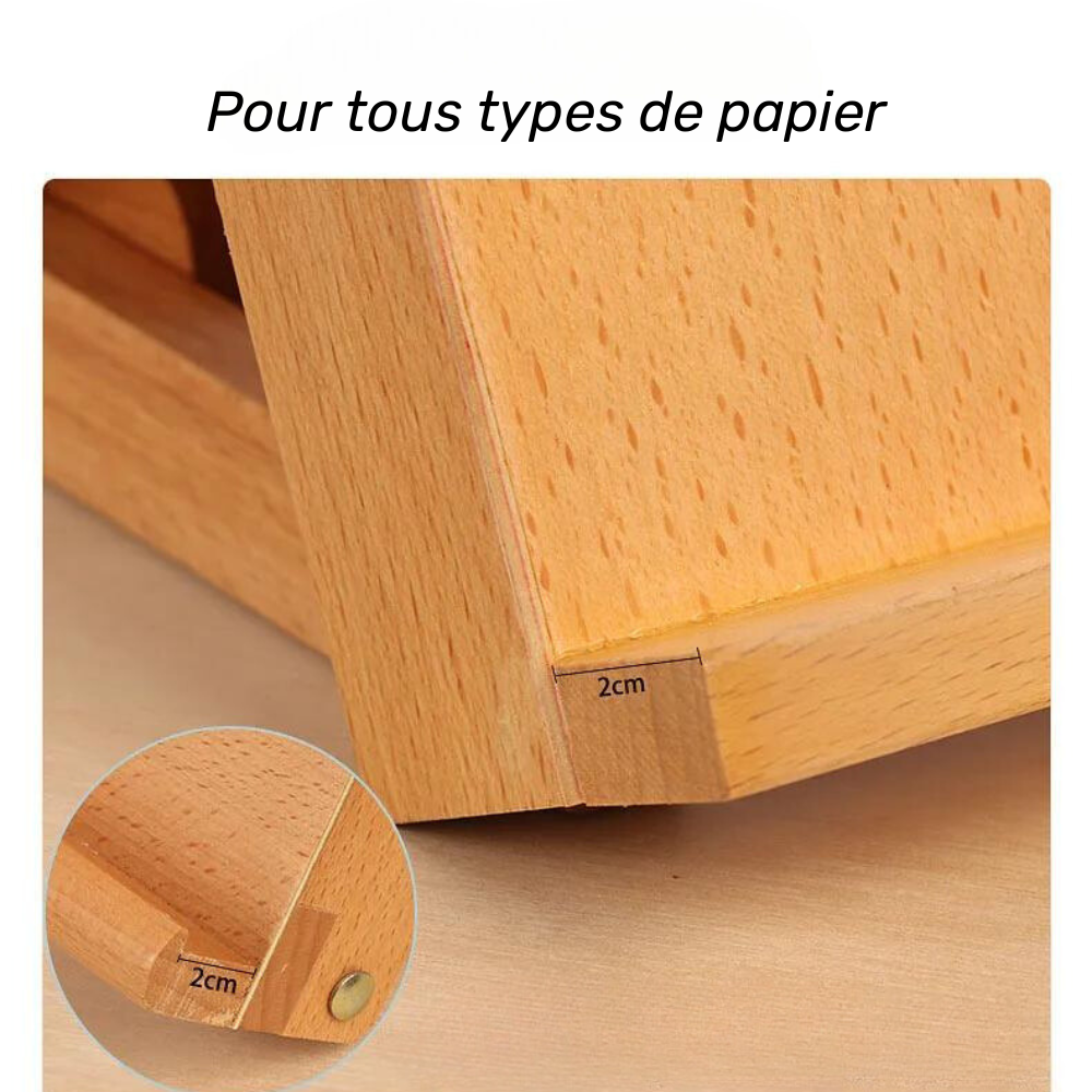 Table à dessin en Bois Inclinable