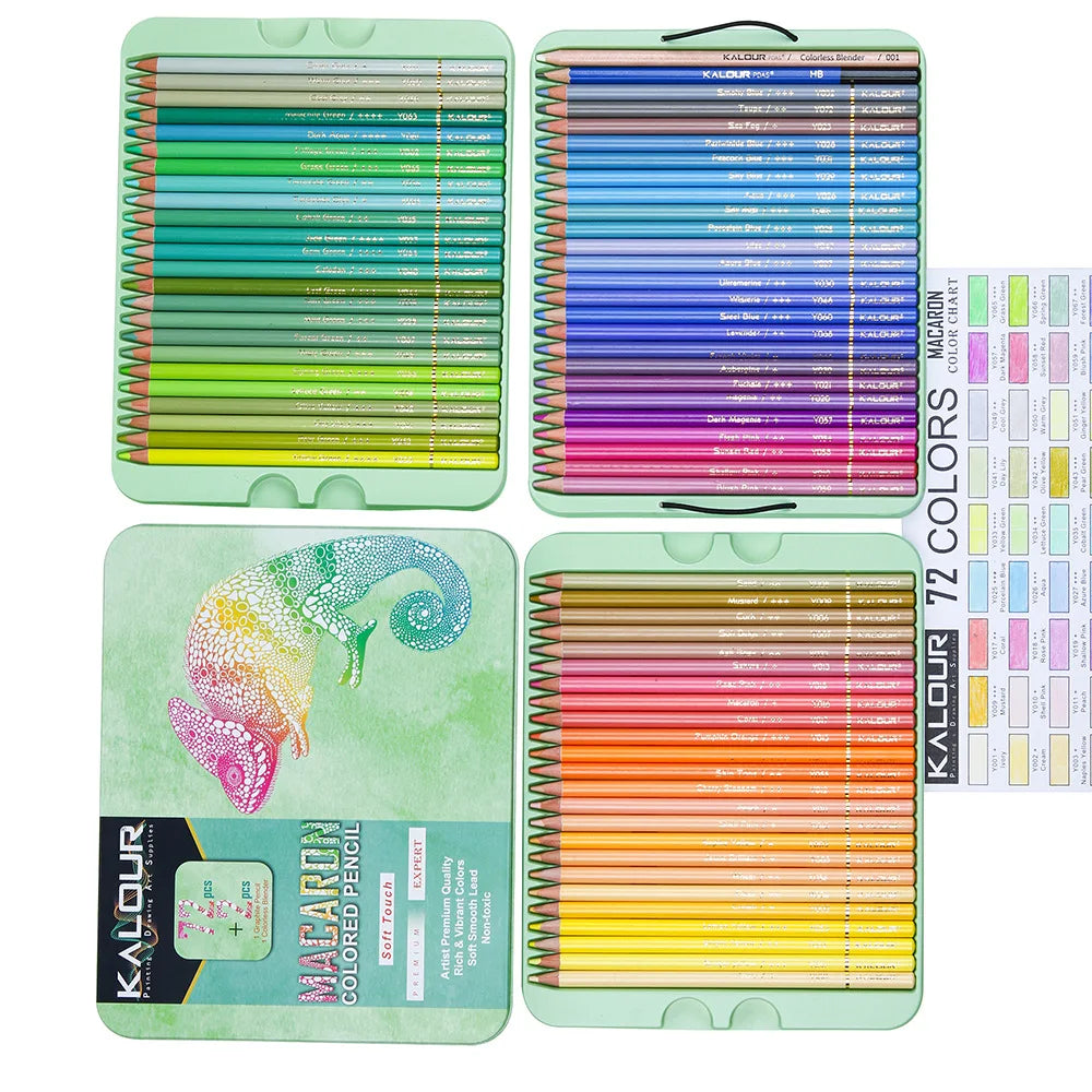 Crayons de couleur Métalliques Premium