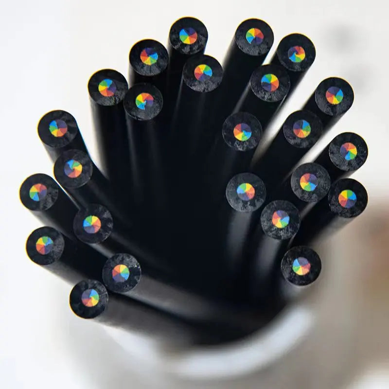 Crayons arc-en-ciel 7 Couleurs pour enfant