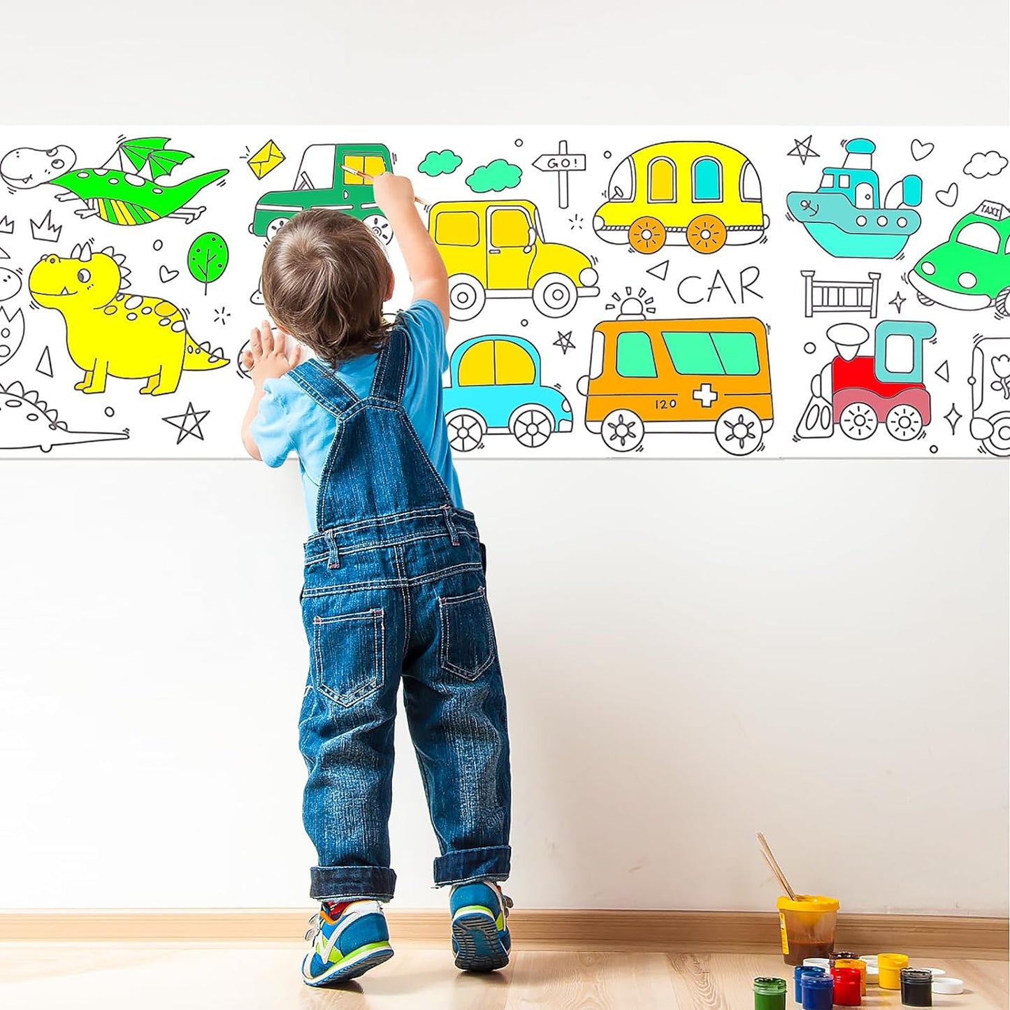 Rouleau à Colorier Adhésif