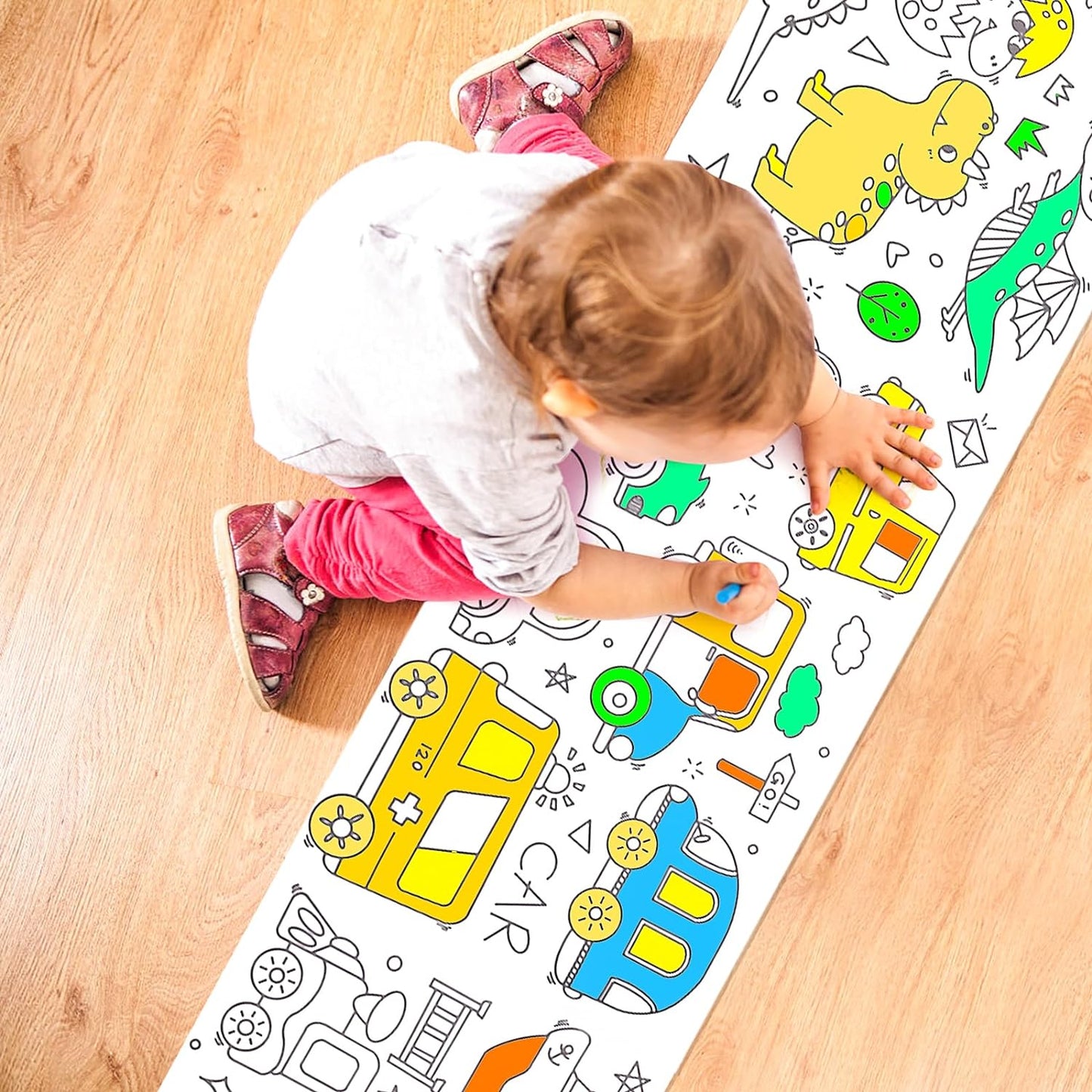 Rouleau à Colorier Adhésif