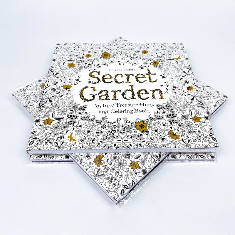Cahier de coloriage Secret Garden Art thérapie