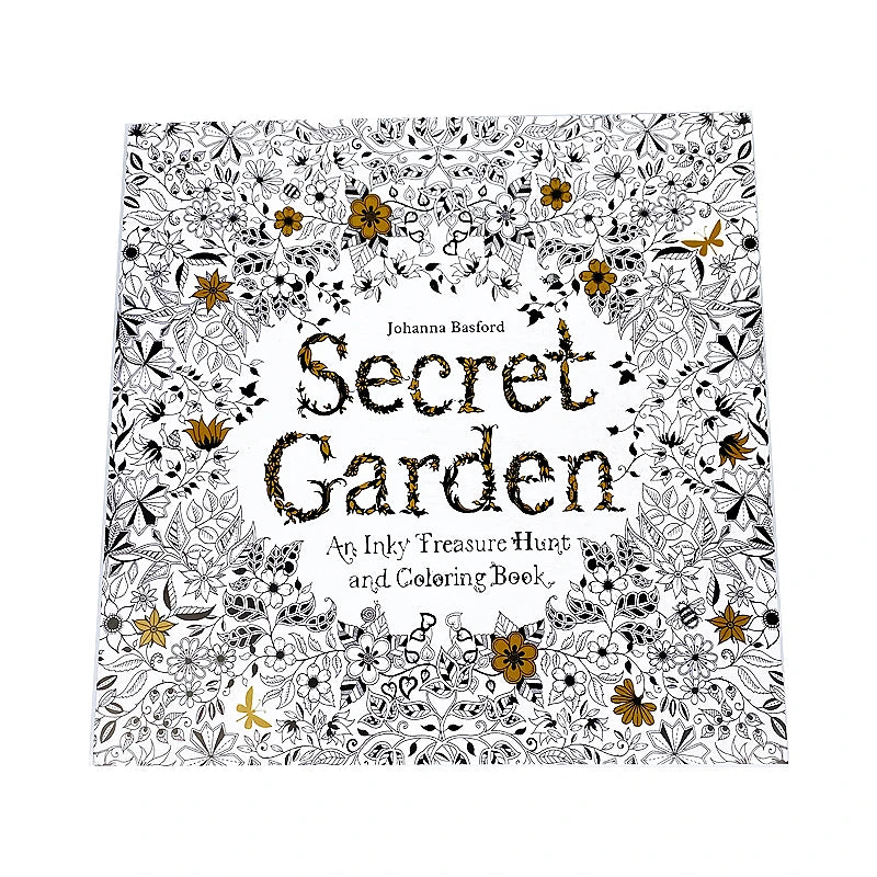 Cahier de coloriage Secret Garden Art thérapie
