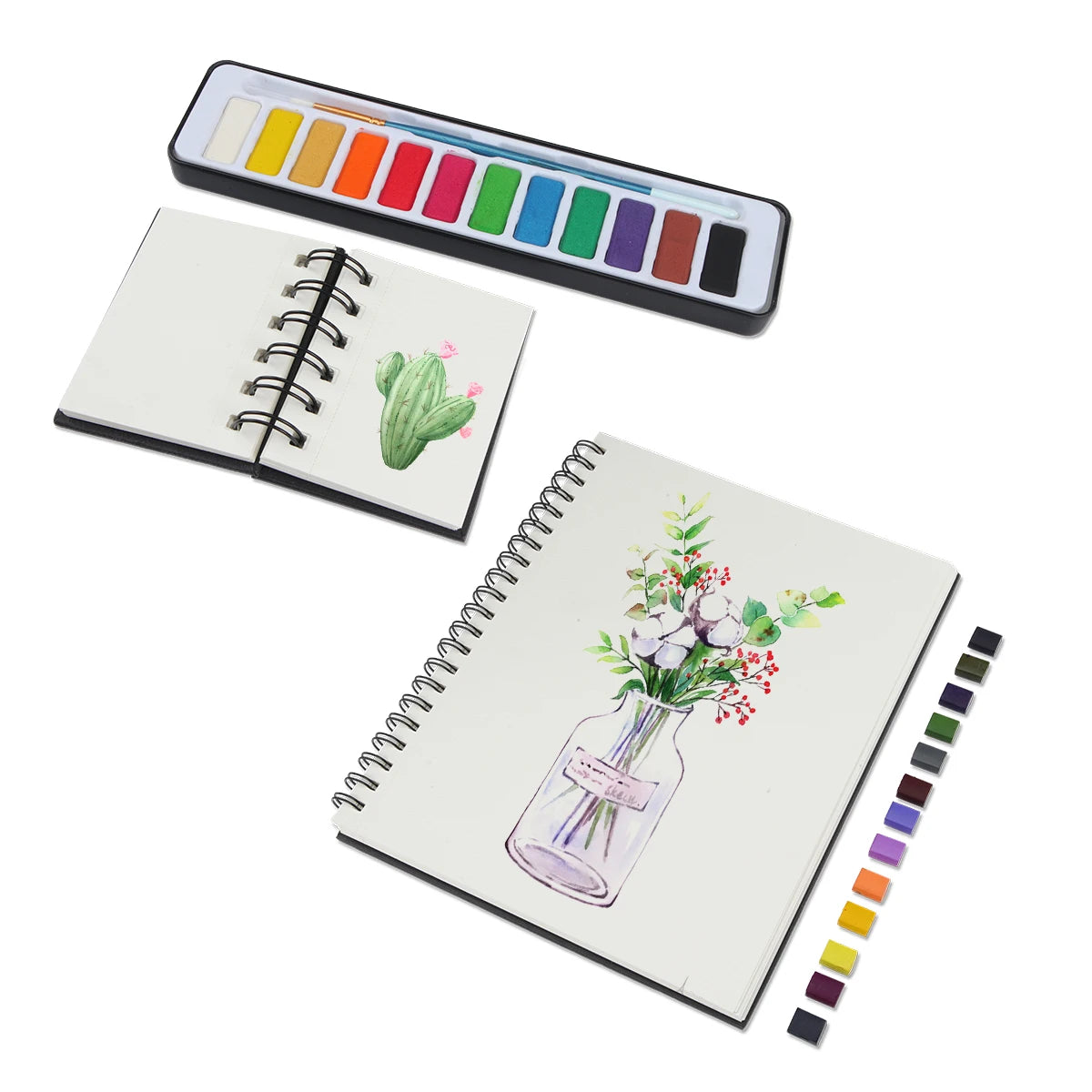 Carnet dessin spirale 300g