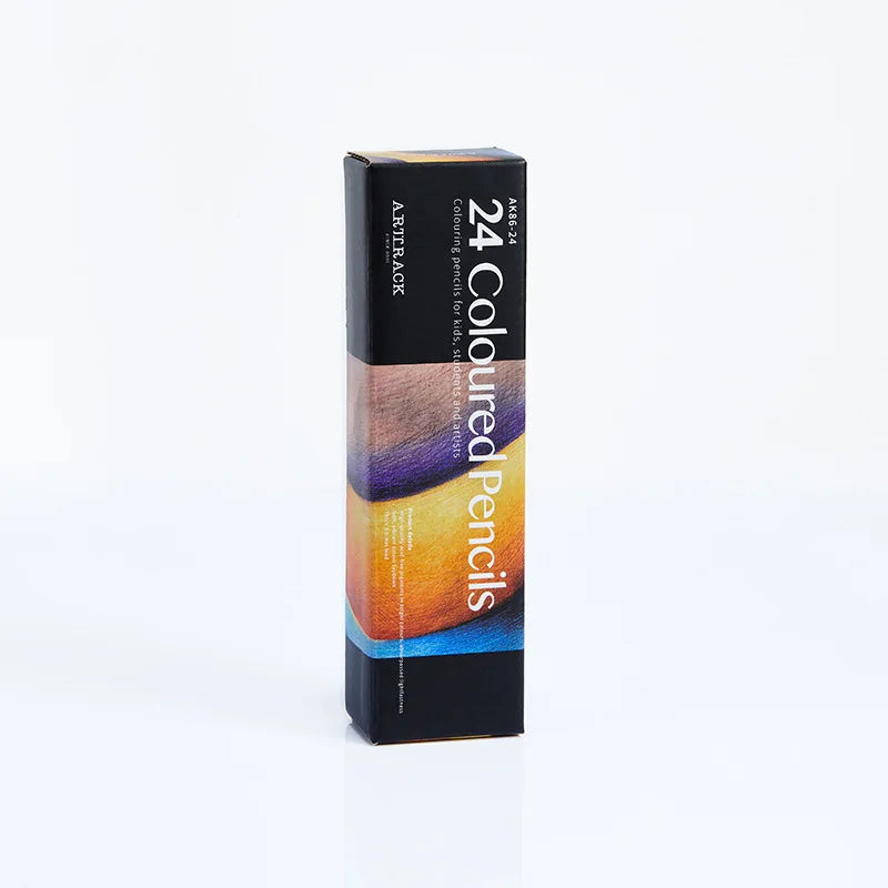 Crayons de Couleur à l'Huile - Haute Qualité - Set de 24 Couleurs
