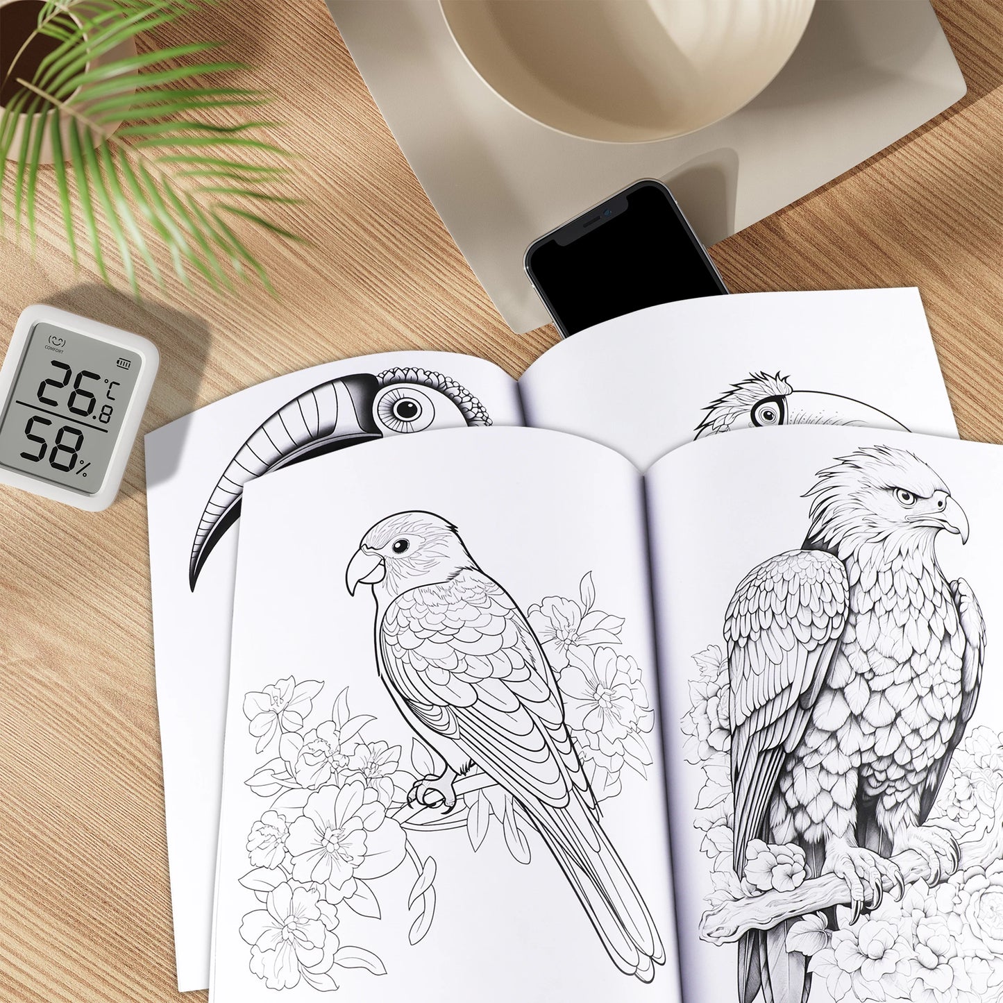 Livre de coloriage art thérapie