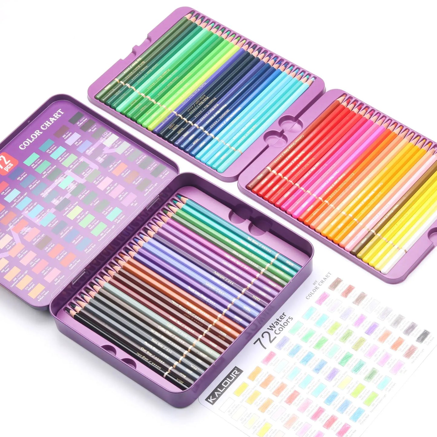 Crayons de couleur Aquarellable Premium