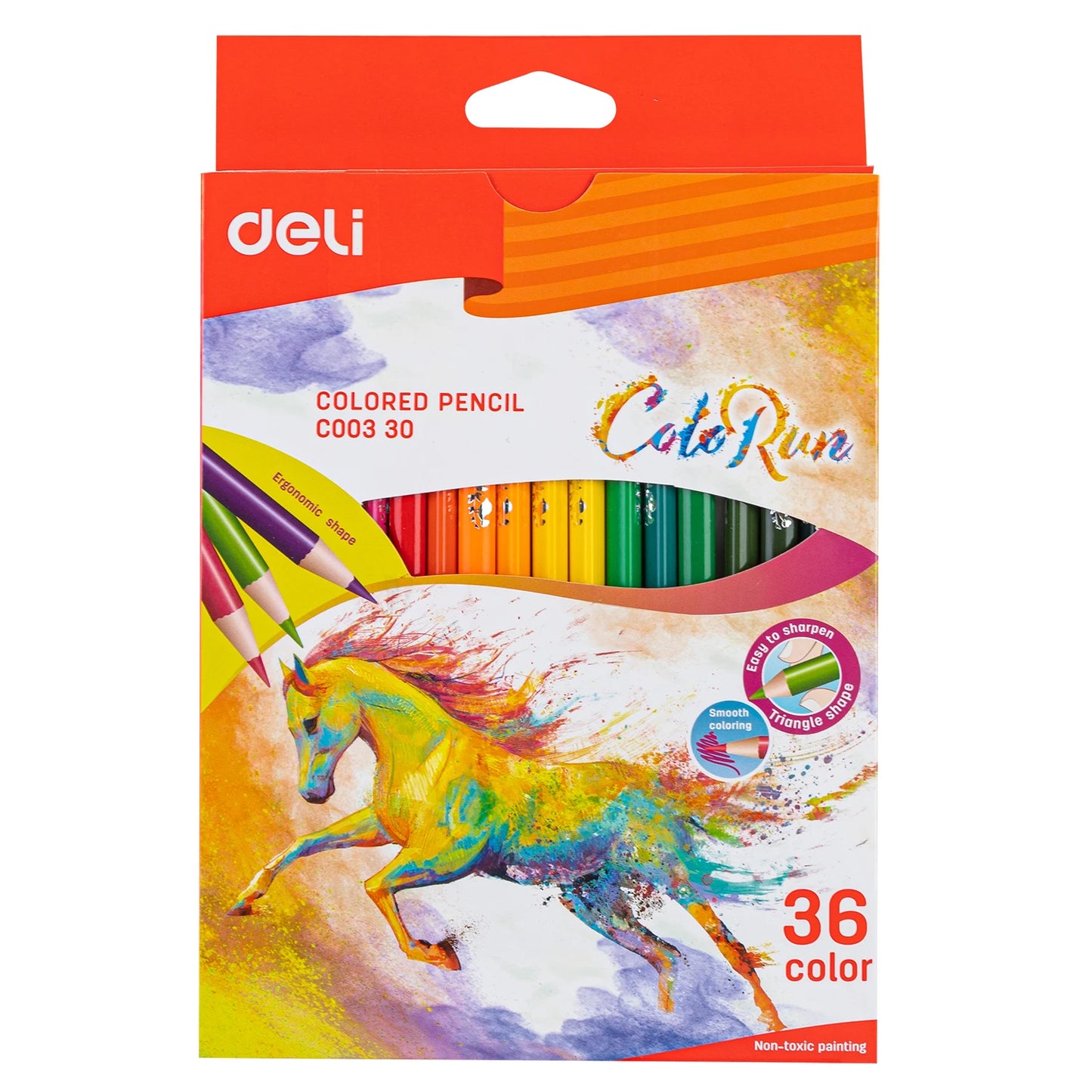 Crayons de couleur - nuances vibrantes