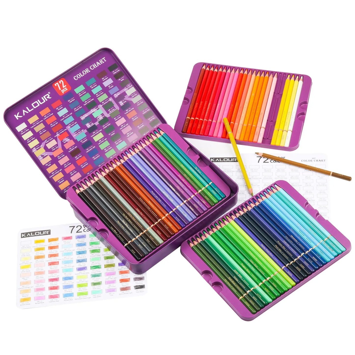 Crayons de couleur Aquarellable Premium