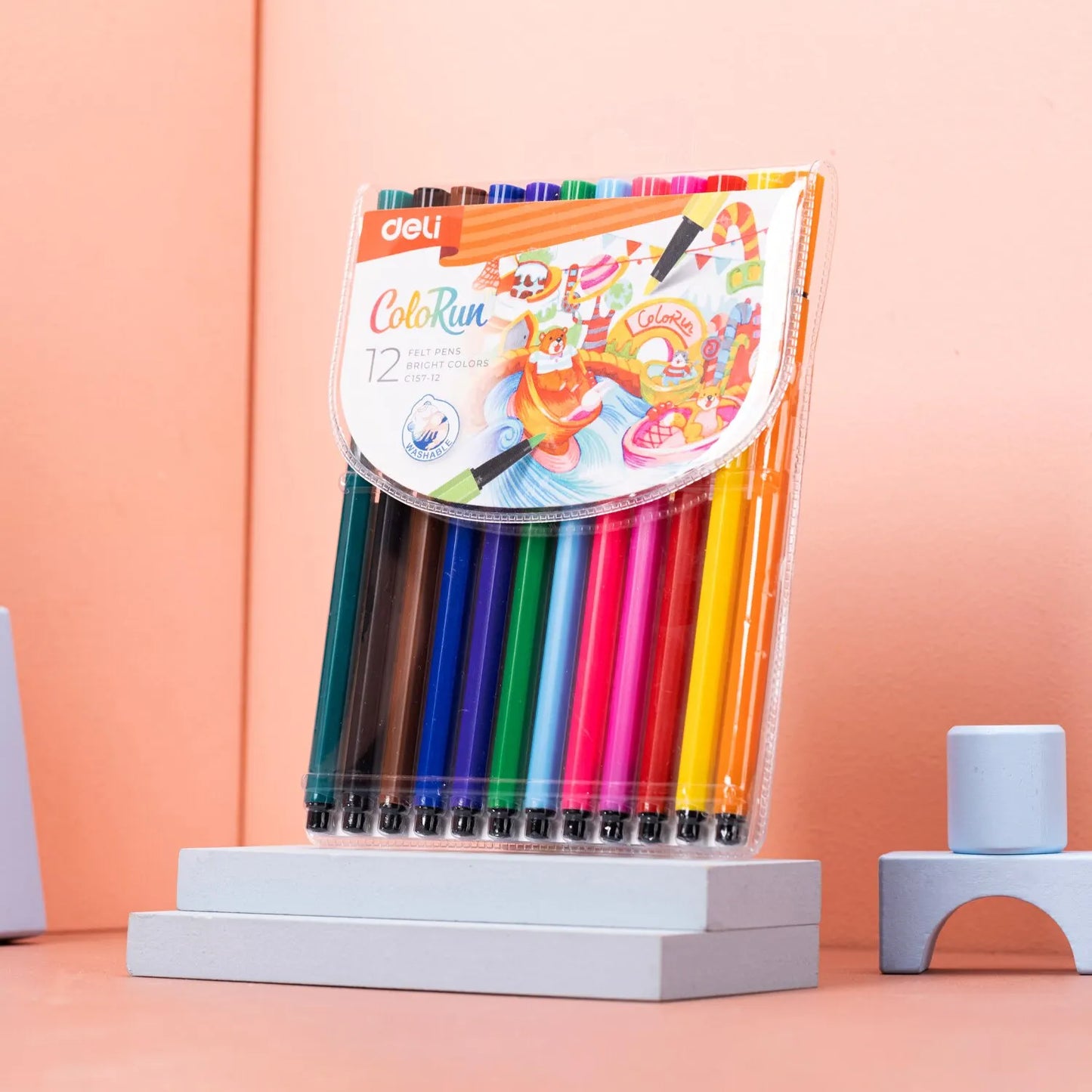 Stylos-Feutres Couleurs Vives