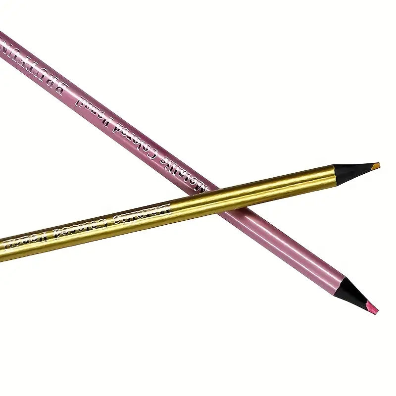 Crayons de couleur métalliques