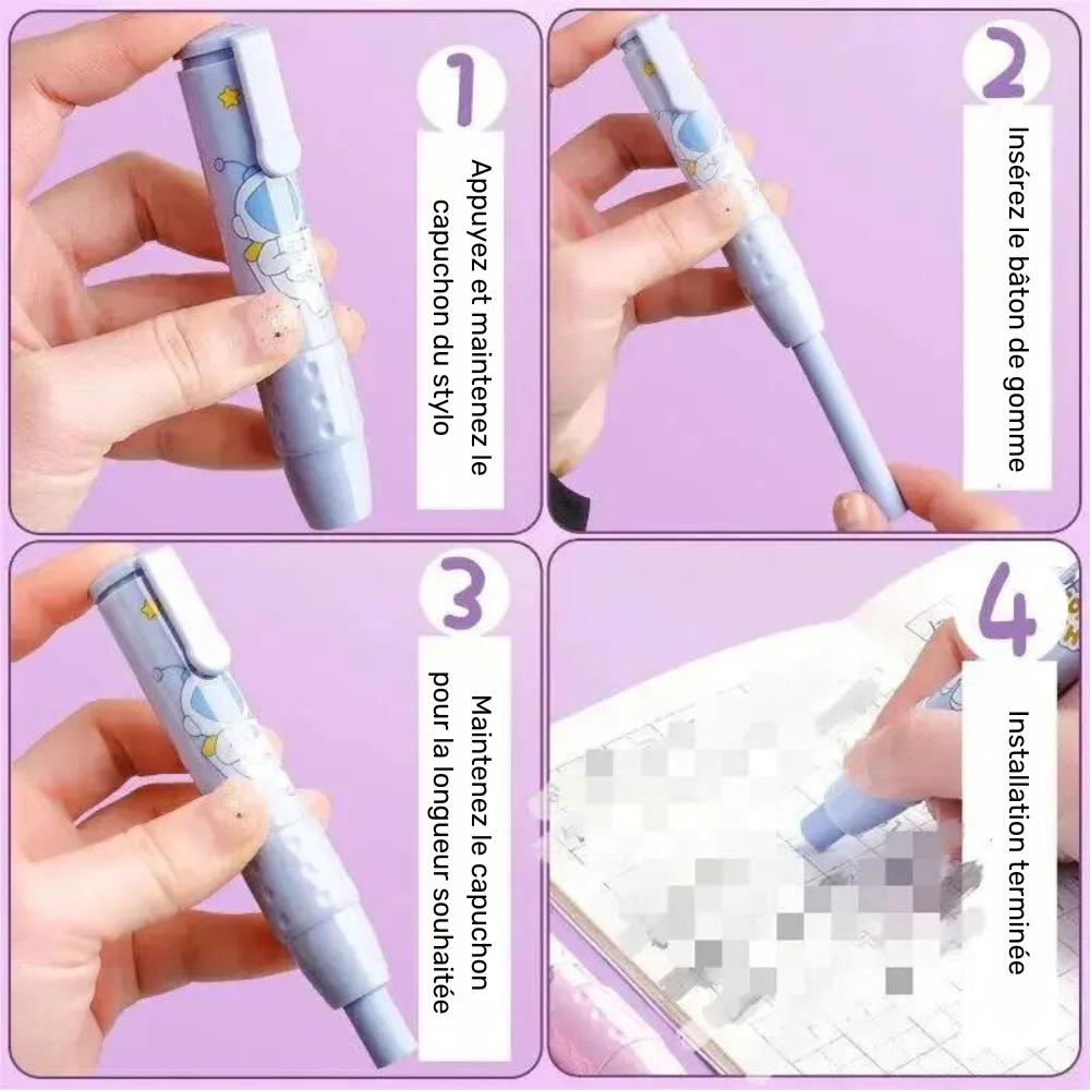 Gomme Rétractable pour Enfant