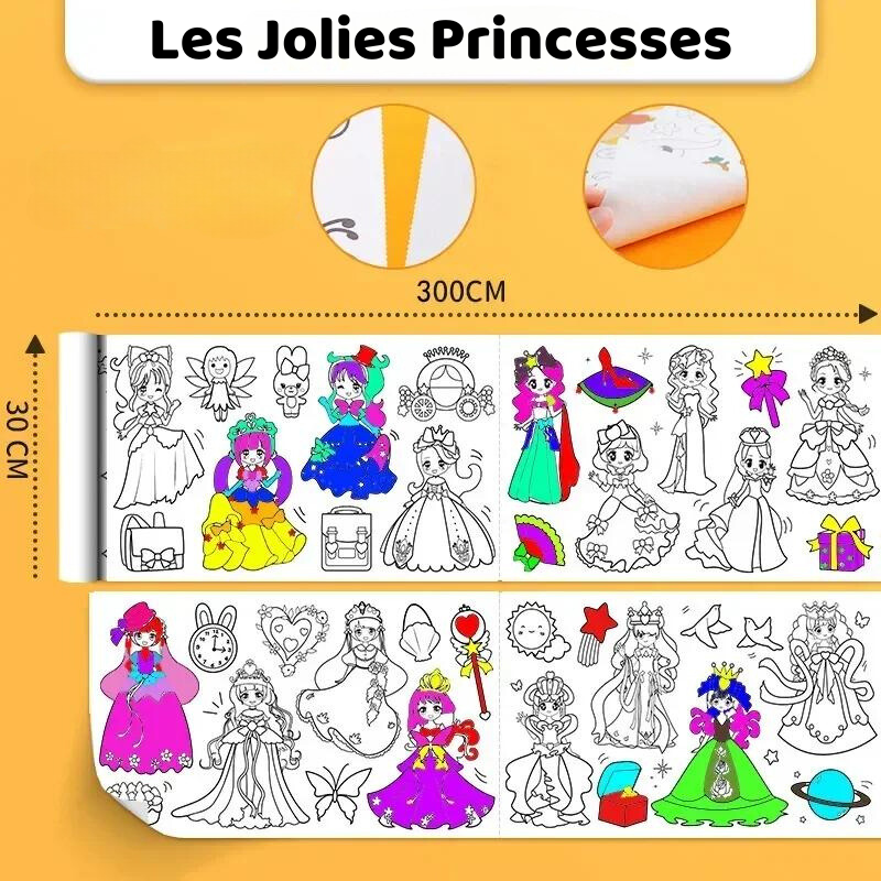 Rouleau à Colorier Adhésif