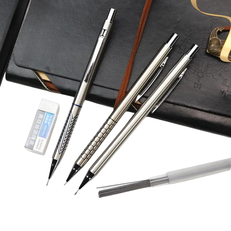 Porte-mine robuste en inox