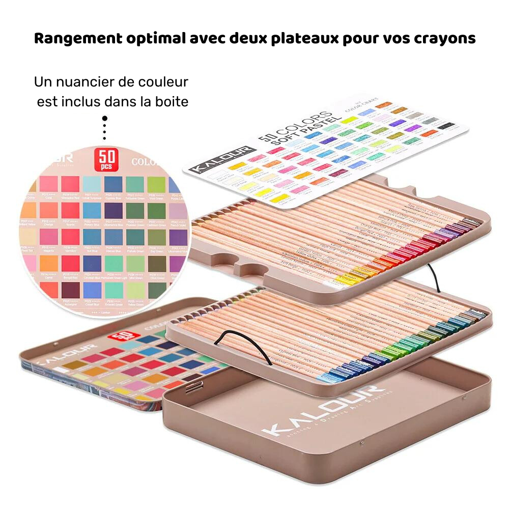 Crayons Pastel Doux Premium