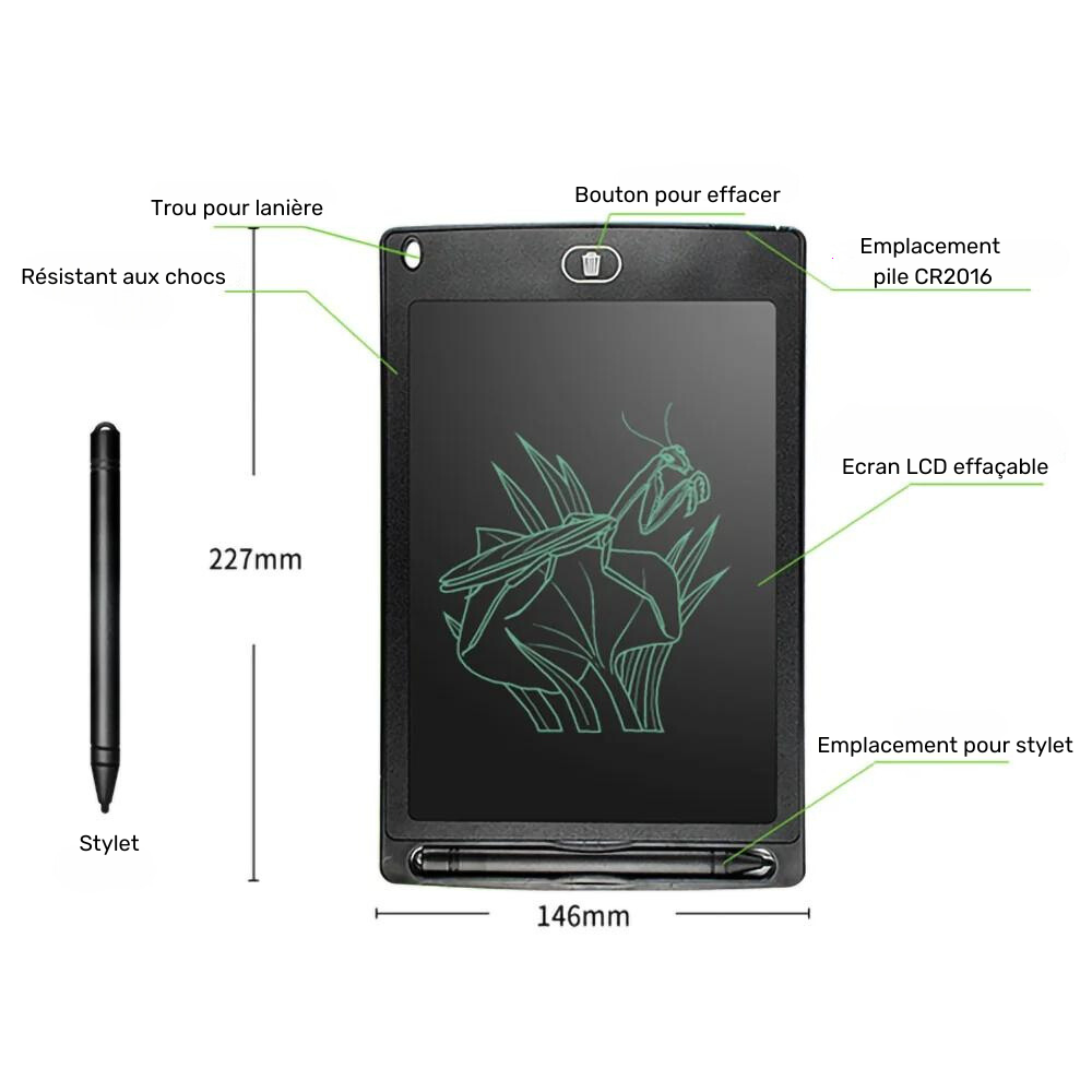 Tablette à Dessin LCD