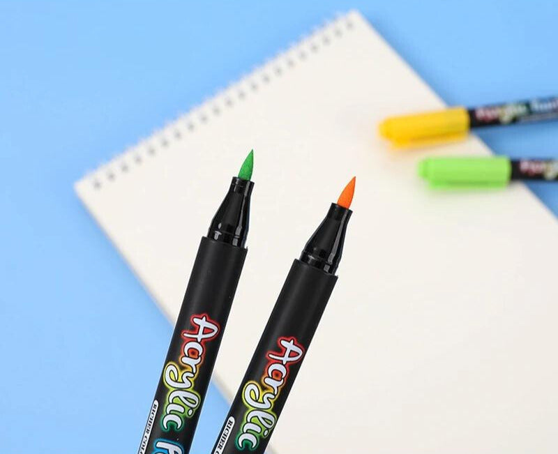 Feutres Acrylique pointe fine et souple