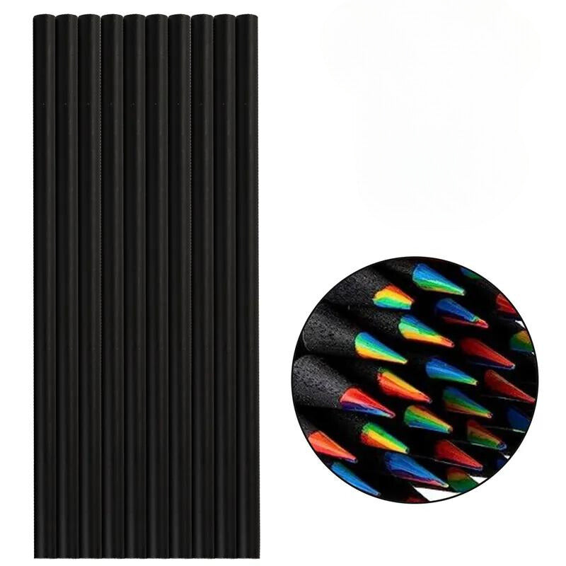 Crayons arc-en-ciel 7 Couleurs pour enfant