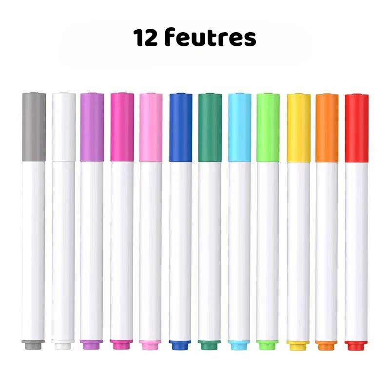Carnet de Dessin Effaçable pour Enfants