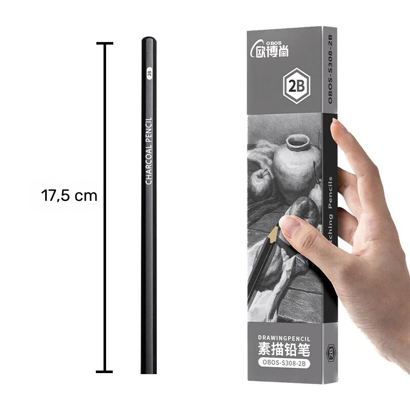 Crayons noir intense