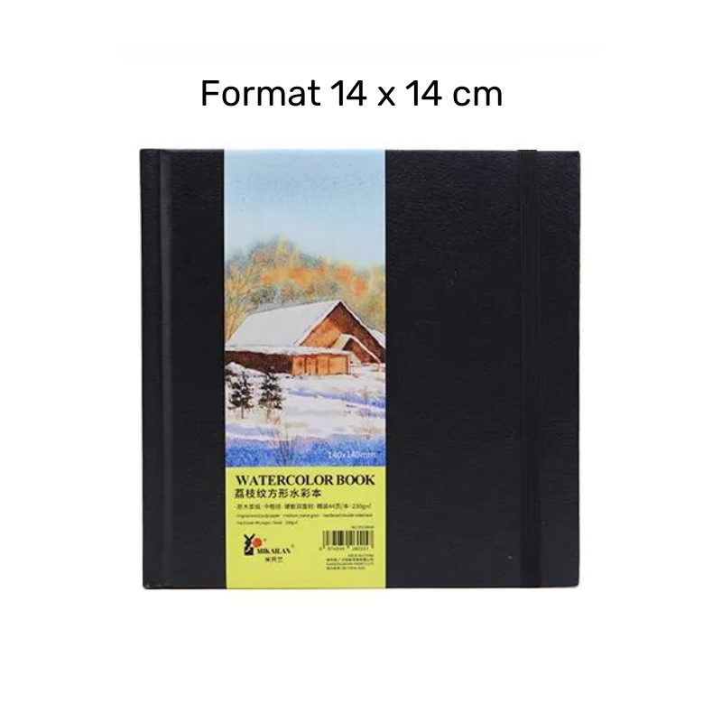 Carnet croquis feutre et aquarelle