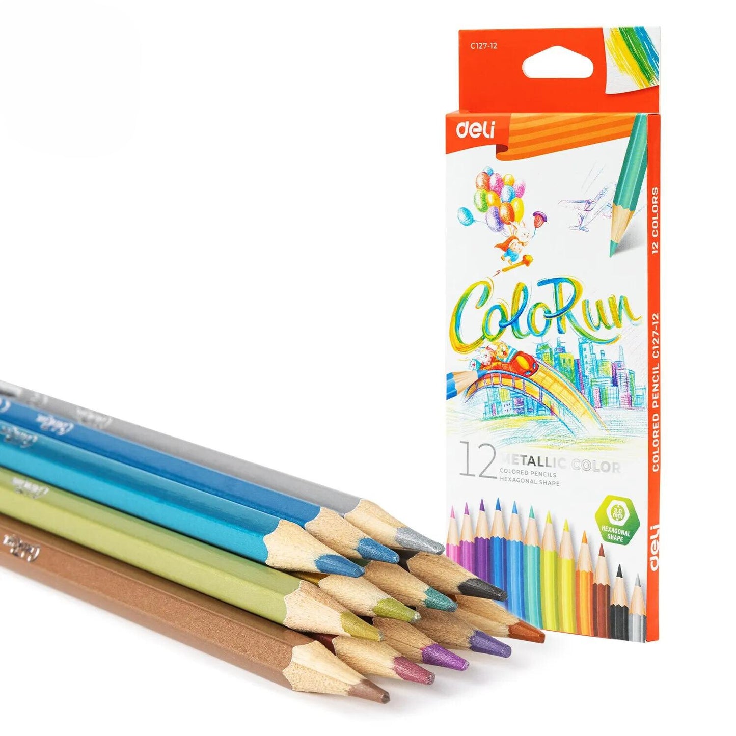 Crayons de couleur 3 versions