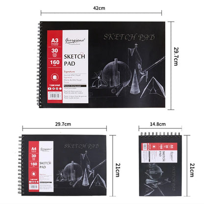 Carnet dessin spirale 160g