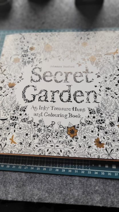 Cahier de coloriage Secret Garden