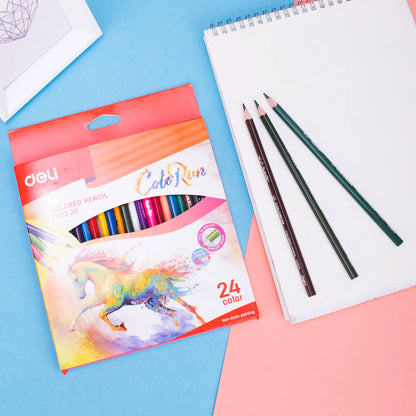 Crayons de couleur - nuances vibrantes