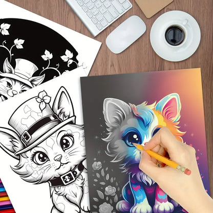 Livre de coloriage art thérapie
