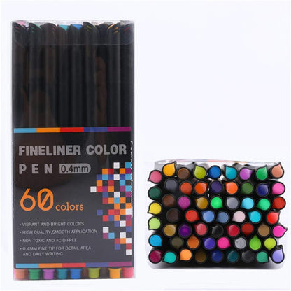 Feutres à pointe fine Grande Gamme de Couleurs