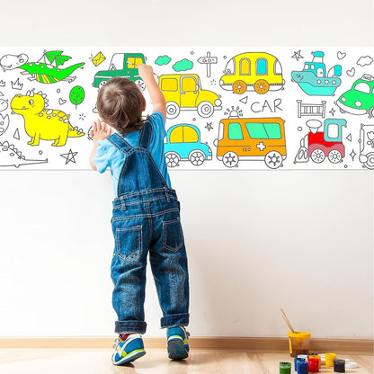 Rouleau Coloriage Adhésif