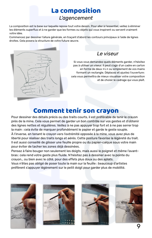 Ton Guide "les Bases du dessin"