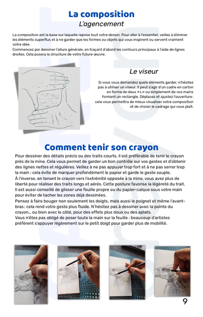 Ton Guide "les Bases du dessin"