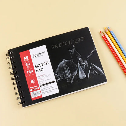 Carnet dessin spirale 160g