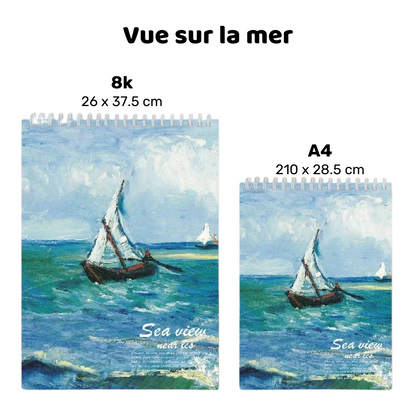 Carnet dessin inspirant