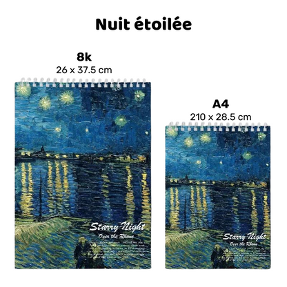 Carnet dessin inspirant