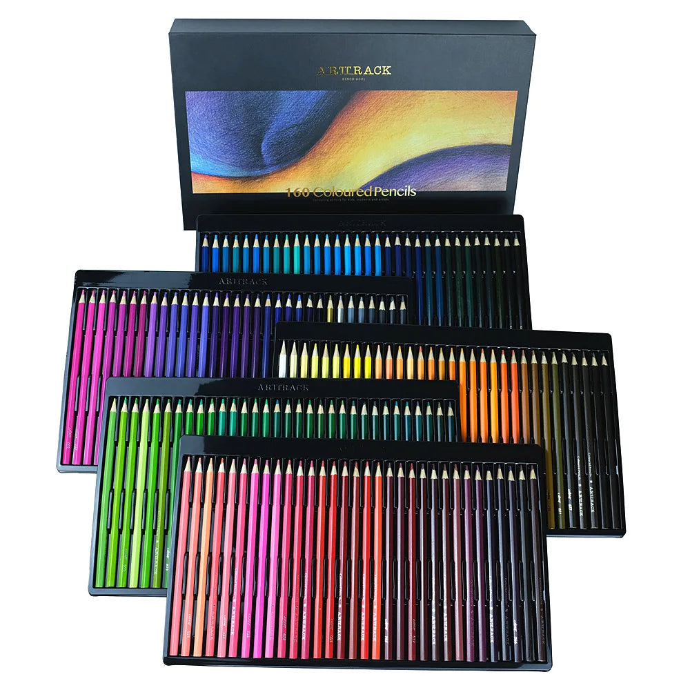 Sets de 36 à 160 crayons de couleur