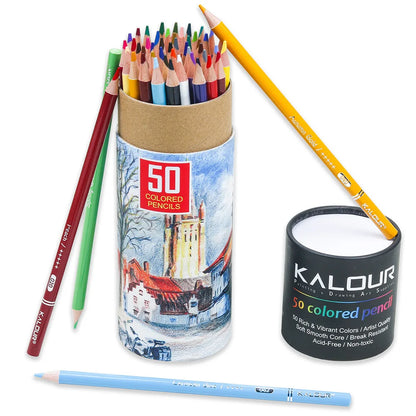 Crayons de couleur noyau souple