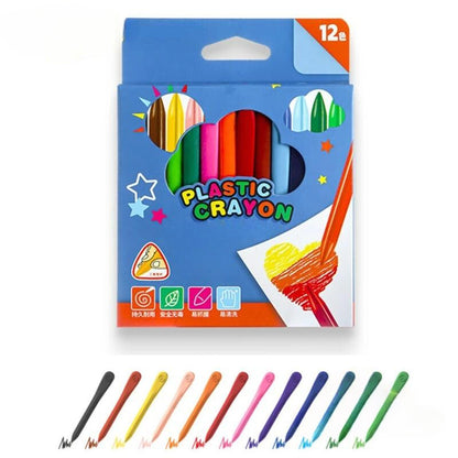Crayons de couleur lavable