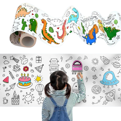 Rouleau Coloriage Adhésif