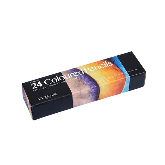 Crayons de Couleur à l'Huile - Haute Qualité - Set de 24  Couleurs